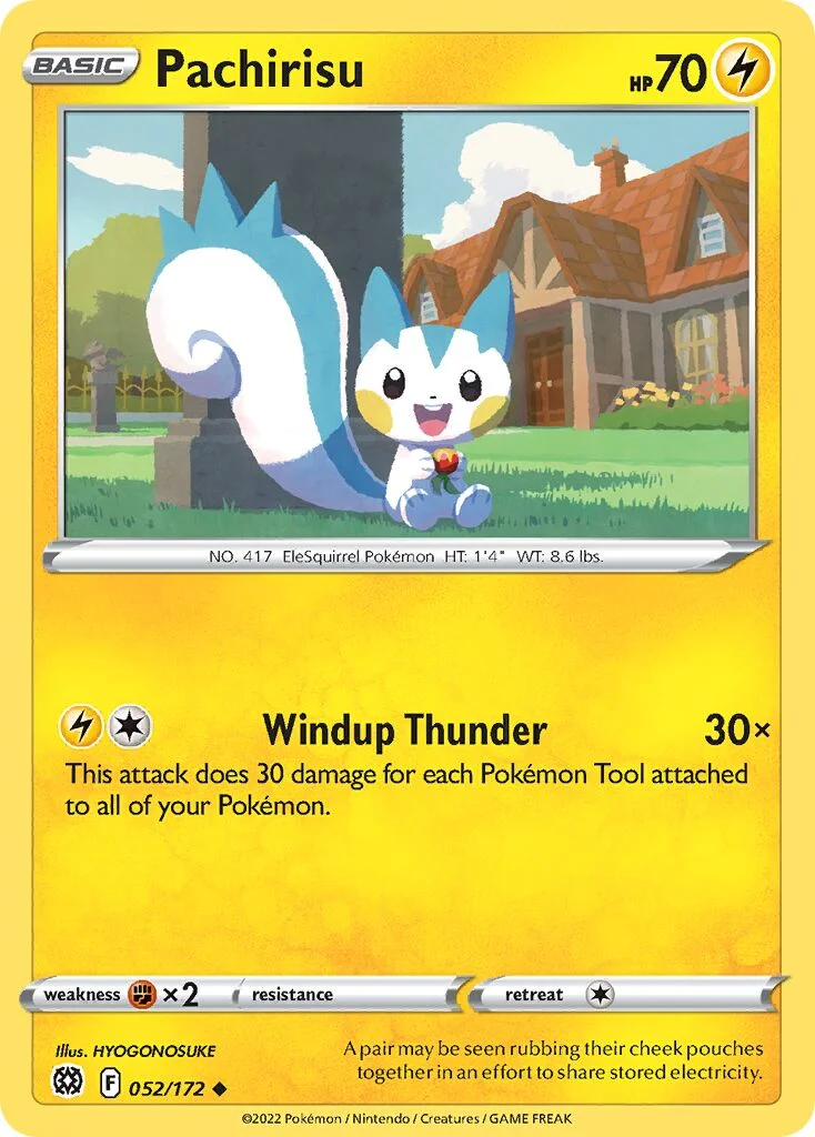 Pachirisu 「BRS 052/172」「EN」