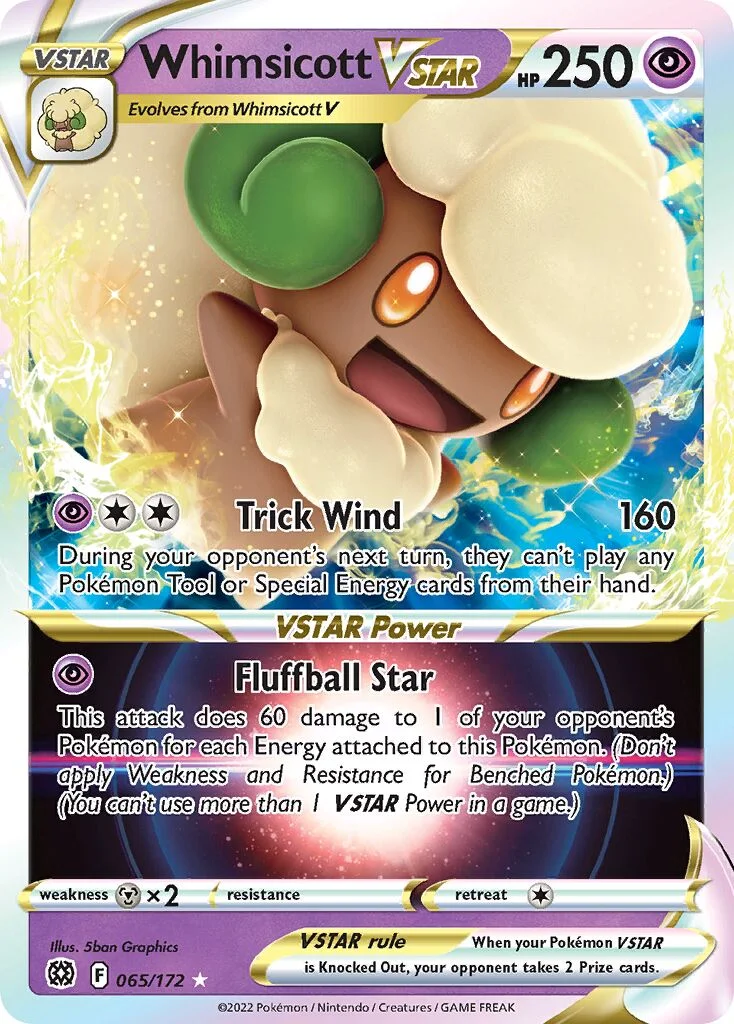 Whimsicott VSTAR 「BRS 065/172」「EN」