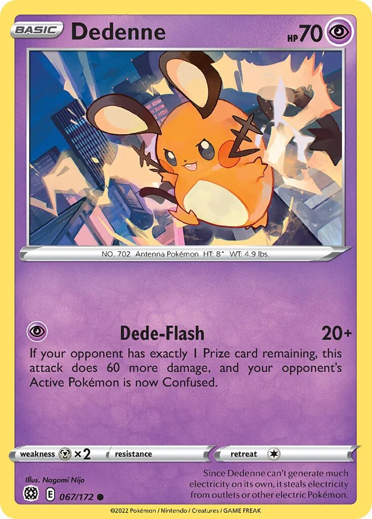 Dedenne 「BRS 067/172」「EN」