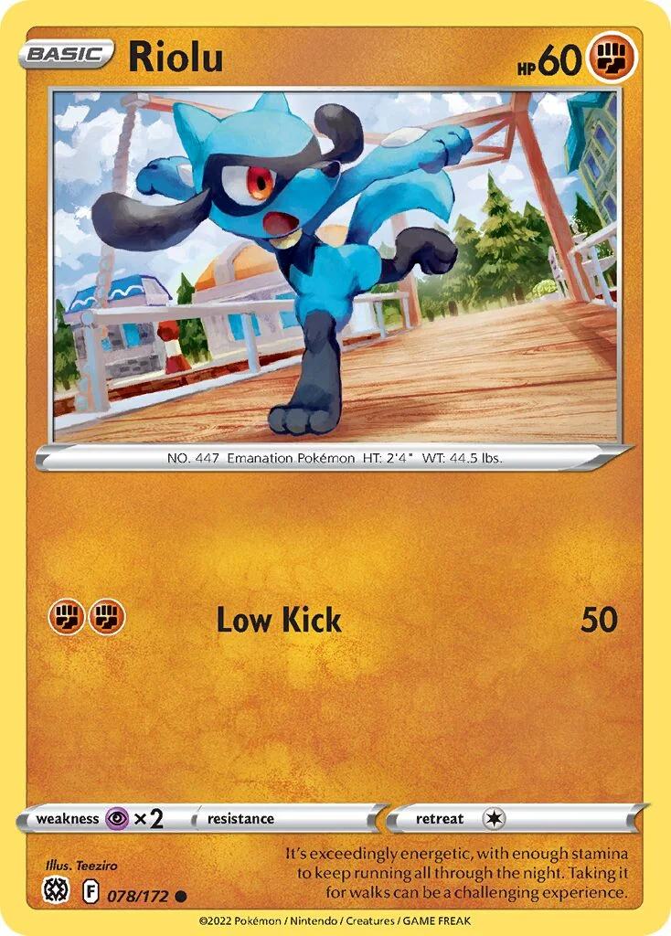 Riolu 「BRS 078/172」「EN」