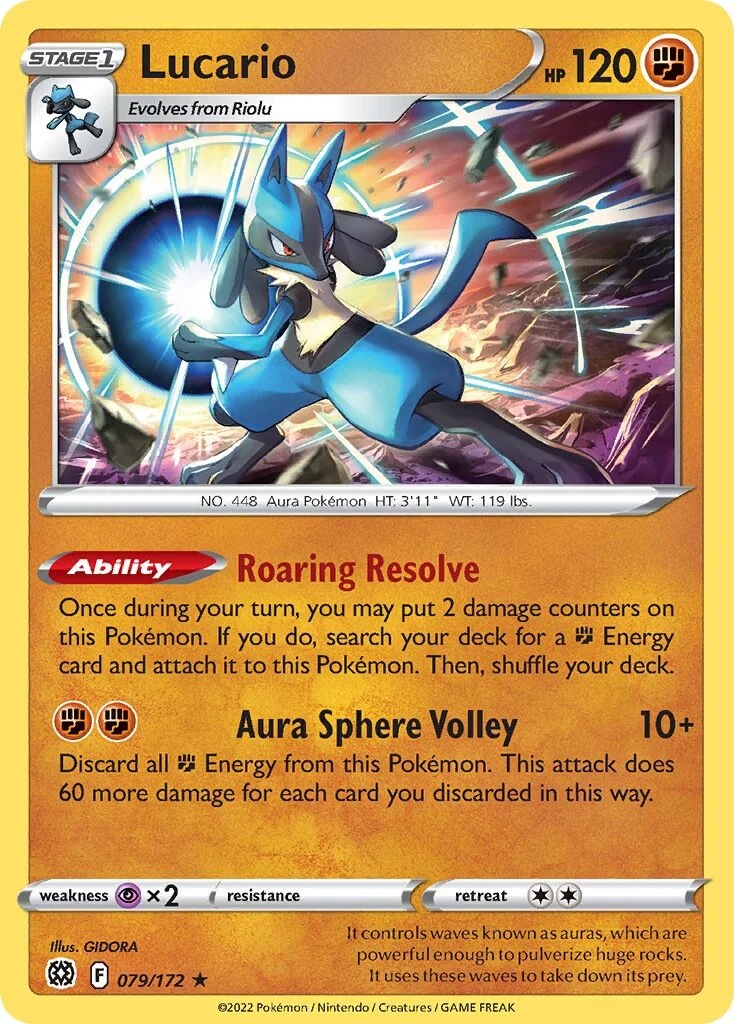 Lucario 「BRS 079/172」「EN」