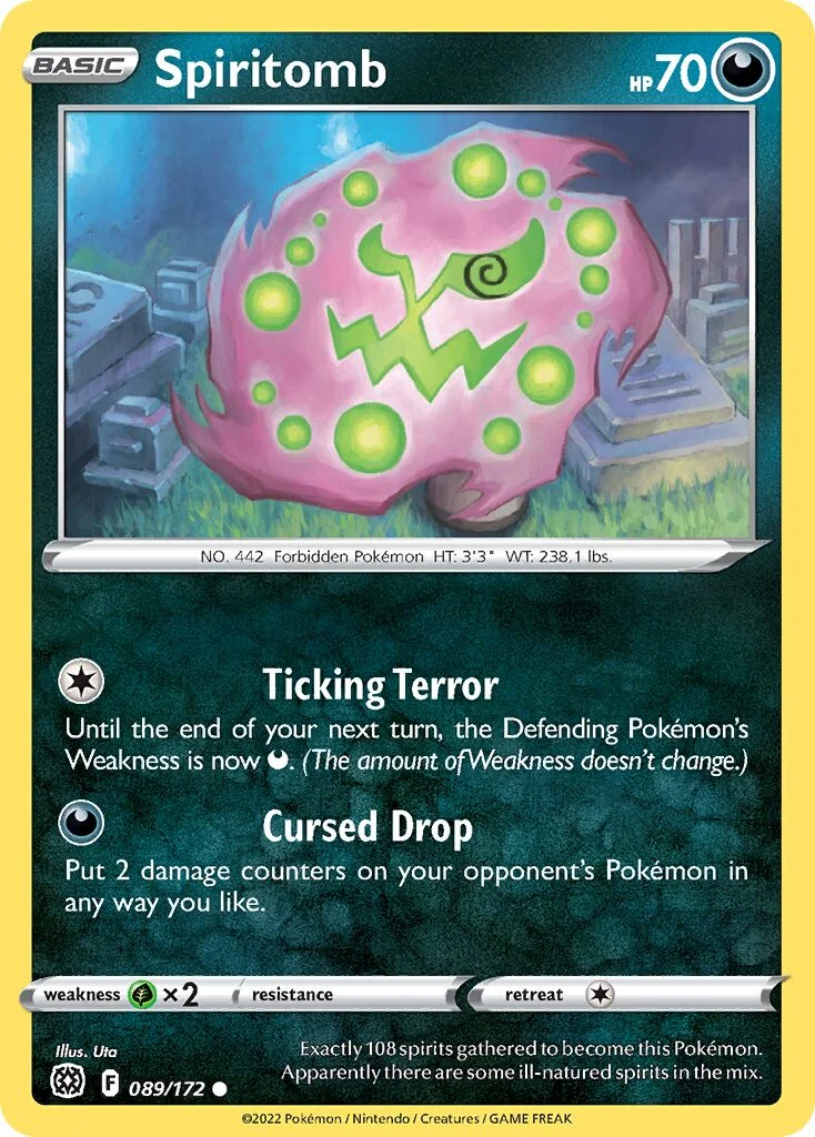 Spiritomb 「BRS 089/172」「EN」
