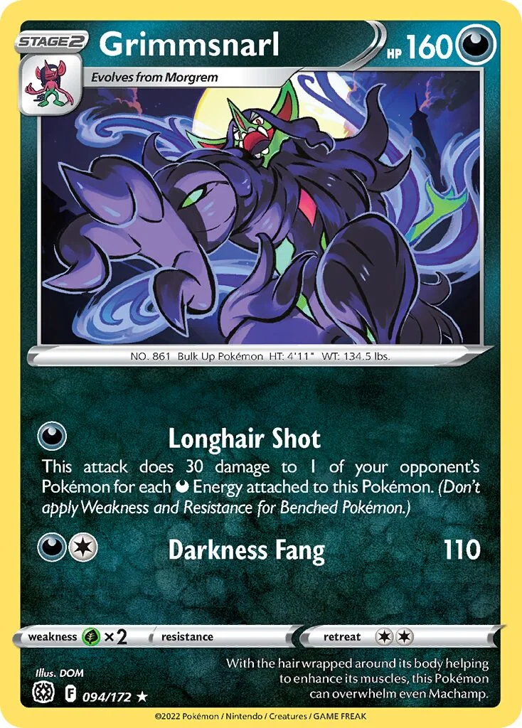 Grimmsnarl 「BRS 094/172」「EN」
