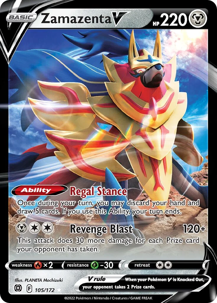 Zamazenta V 「BRS 105/172」「EN」