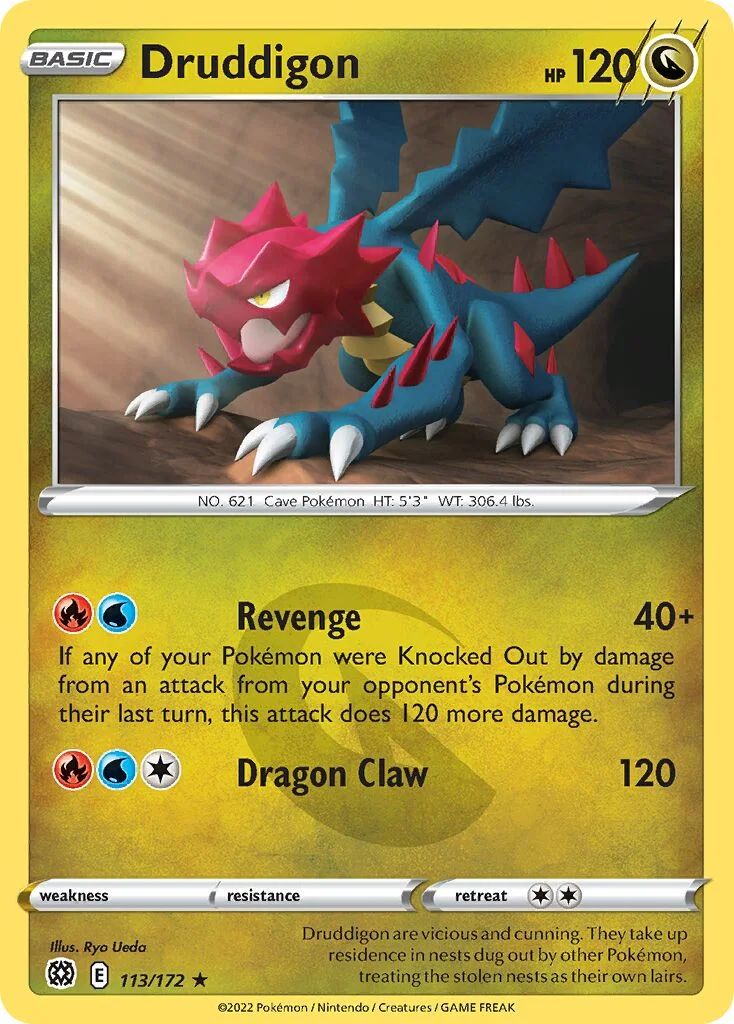 Druddigon 「BRS 113/172」「EN」