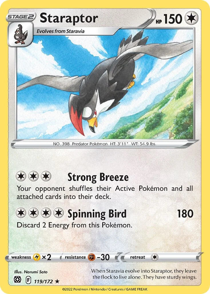 Staraptor 「BRS 119/172」「EN」