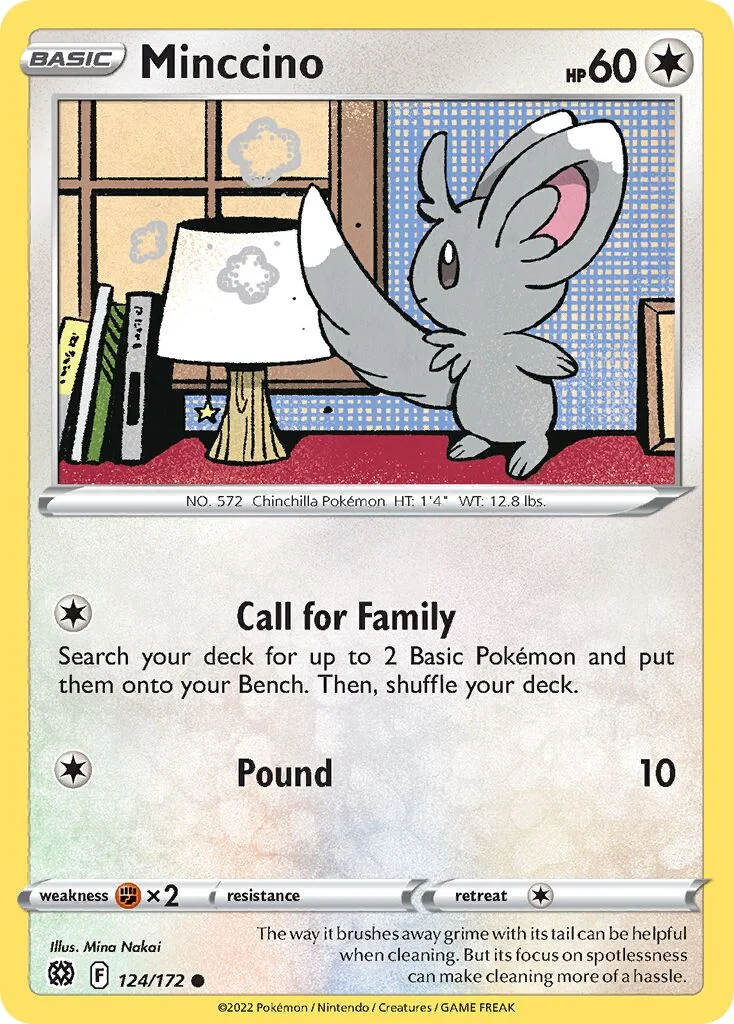 Minccino 「BRS 124/172」「EN」