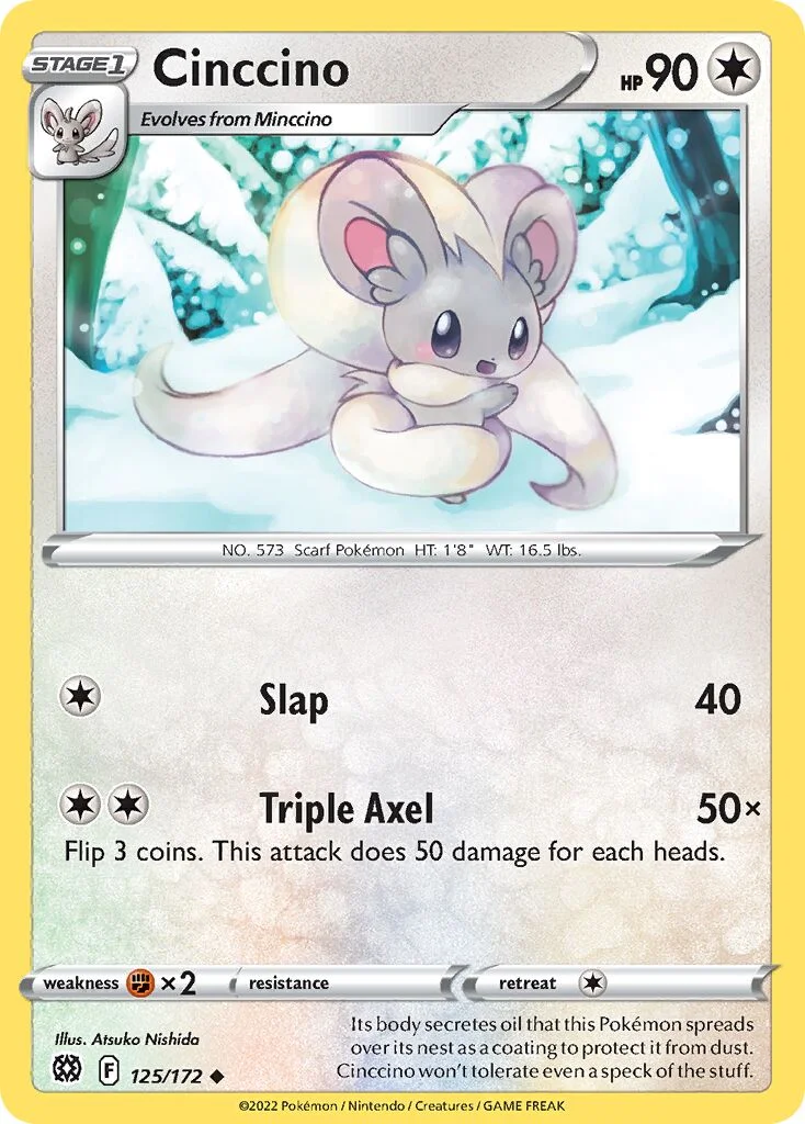 Cinccino 「BRS 125/172」「EN」