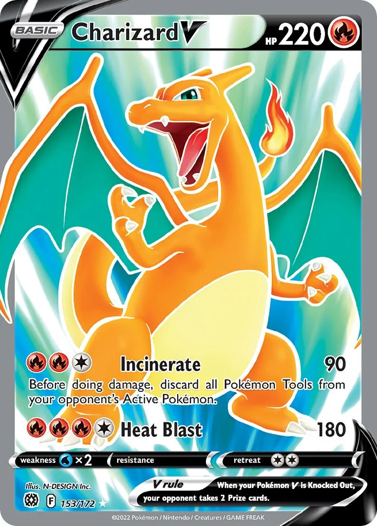 Charizard V 「BRS 153/172」「EN」