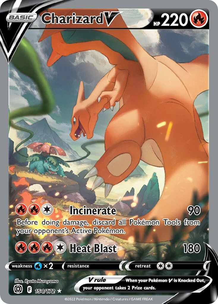 Charizard V 「BRS 154/172」「EN」