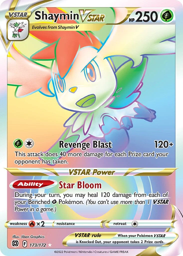 Shaymin VSTAR 「BRS 173/172」「EN」