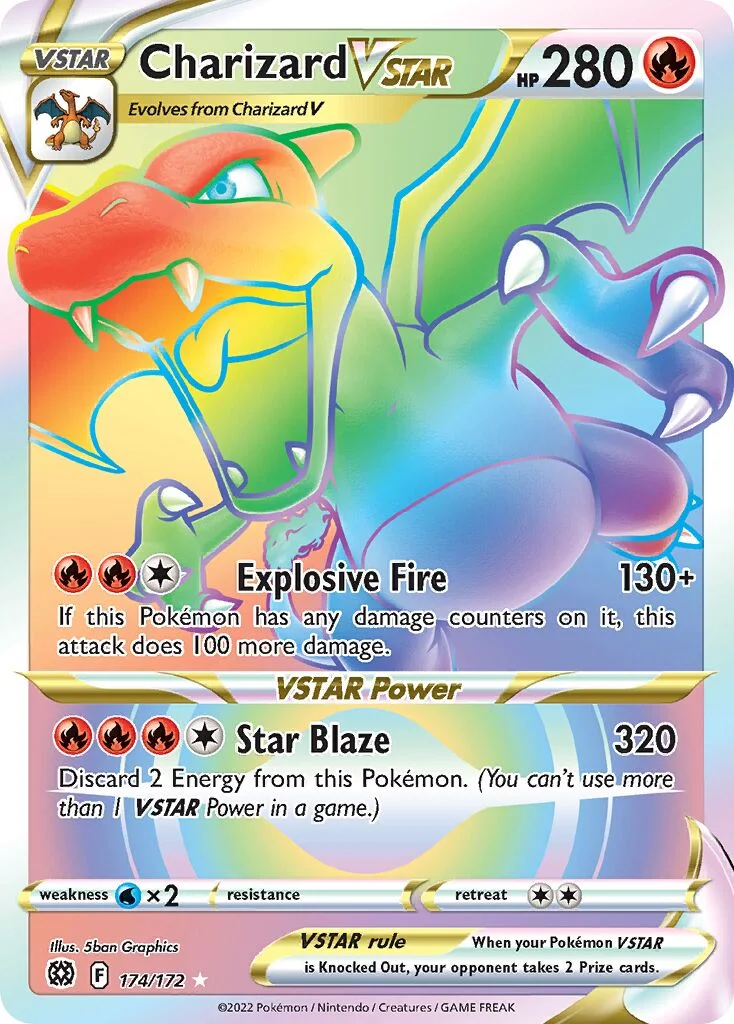 Charizard VSTAR 「BRS 174/172」「EN」