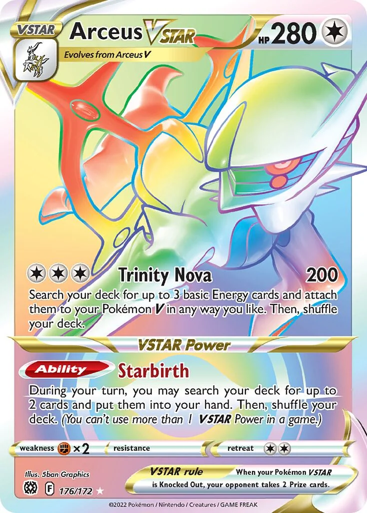 Arceus VSTAR 「BRS 176/172」「EN」