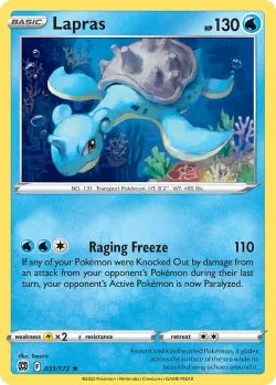 Lapras #031/172 · Pokémon