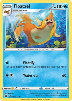 Floatzel #039/172 · Pokémon