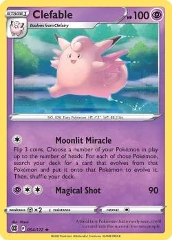 Clefable #054/172 · Pokémon