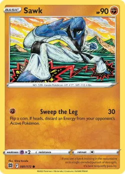 Sawk #081/172 · Pokémon