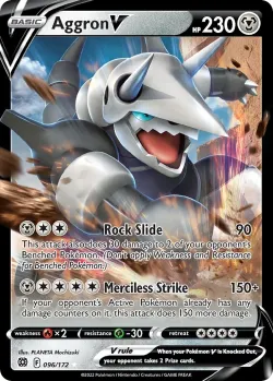 Aggron V #096/172 · Pokémon