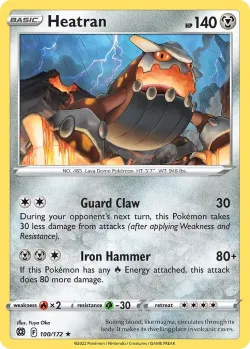 Heatran #100/172 · Pokémon