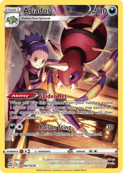 Ariados #TG09/TG30 · Pokémon