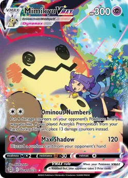 Mimikyu VMAX #TG17/TG30 · Pokémon