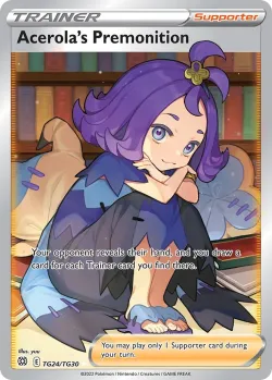 Acerola's Premonition #TG24/TG30 · Pokémon