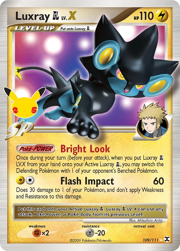 Luxray GL LV.X 「CEL 109/111」「EN」
