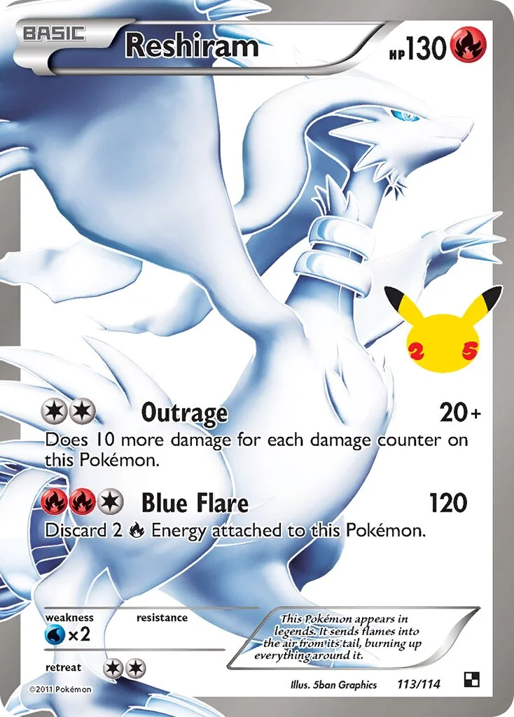 Reshiram 「CEL 113/114」「EN」