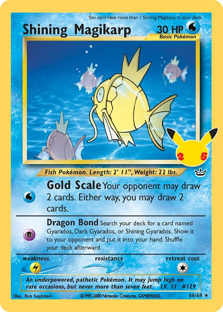 Shining Magikarp 「CEL 66/64」「EN」