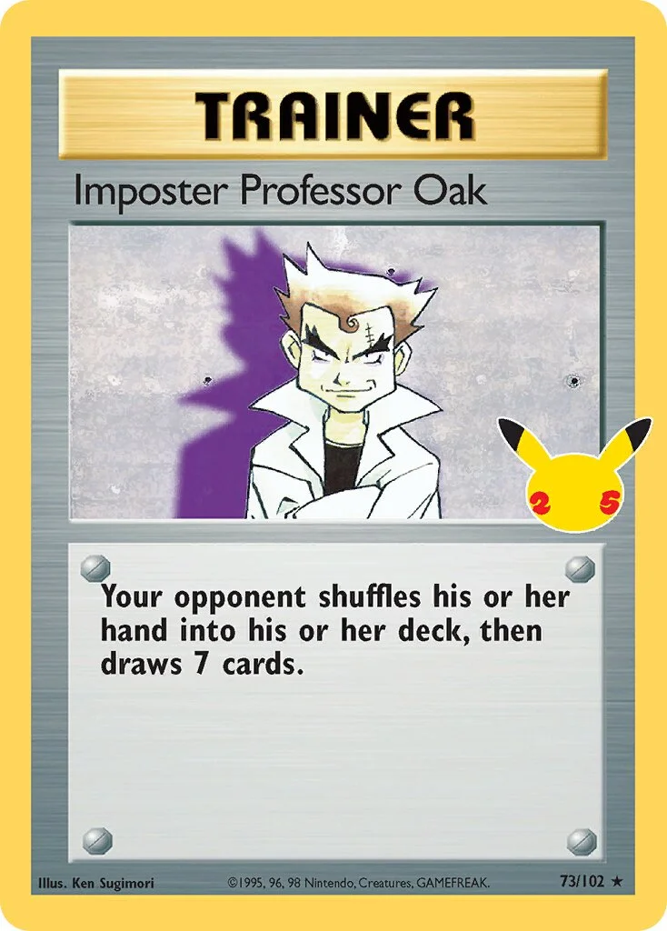 Imposter Professor Oak 「CEL 73/102」「EN」