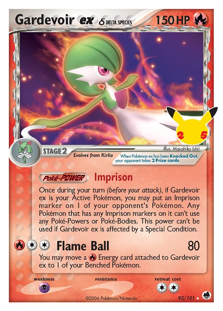 Gardevoir ex 「CEL 93/101」「EN」