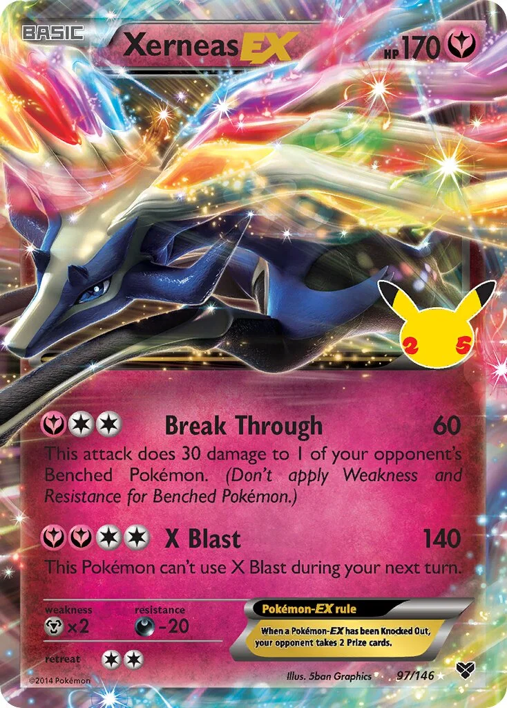Xerneas-EX 「CEL 97/146」「EN」