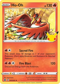 Ho-Oh 「CEL 001/025」「EN」