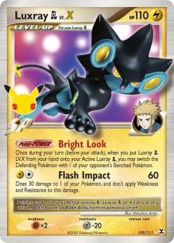 Luxray GL LV.X 「CEL 109/111」「EN」