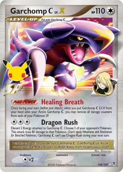 Garchomp C LV.X 「CEL 145/147」「EN」