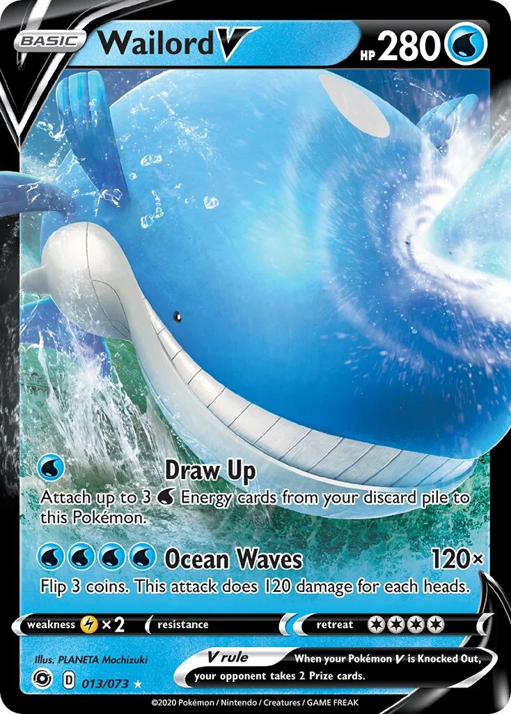Wailord V 「CPA 013/073」「EN」