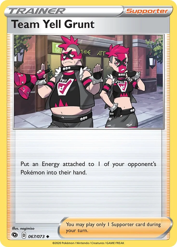 Team Yell Grunt 「CPA 067/073」「EN」
