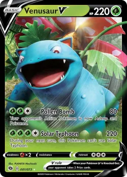 Venusaur V #001/073 · Pokémon