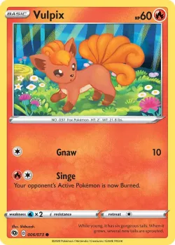 Vulpix #006/073 · Pokémon