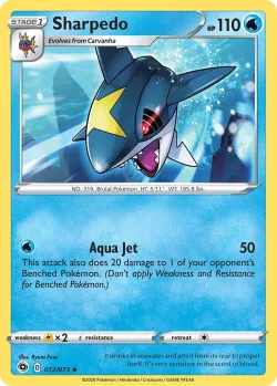 Sharpedo #012/073 · Pokémon