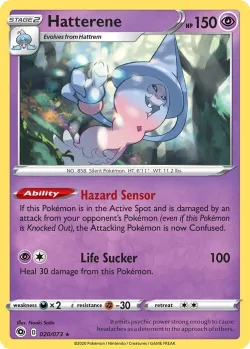 Hatterene #020/073 · Pokémon
