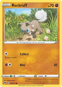 Rockruff #029/073 · Pokémon