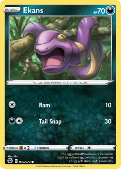 Ekans #033/073 · Pokémon