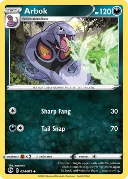 Arbok #034/073 · Pokémon