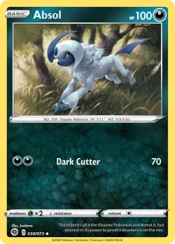 Absol #038/073 · Pokémon