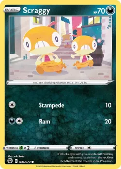 Scraggy #041/073 · Pokémon