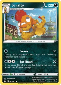 Scrafty #042/073 · Pokémon