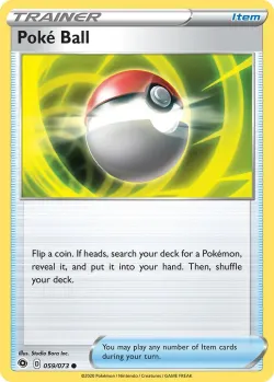 Poké Ball 「CPA 059/073」「EN」