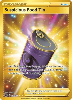 Suspicious Food Tin 「CPA 080/073」「EN」