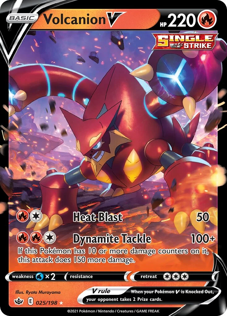 Volcanion V 「CRE 025/198」「EN」